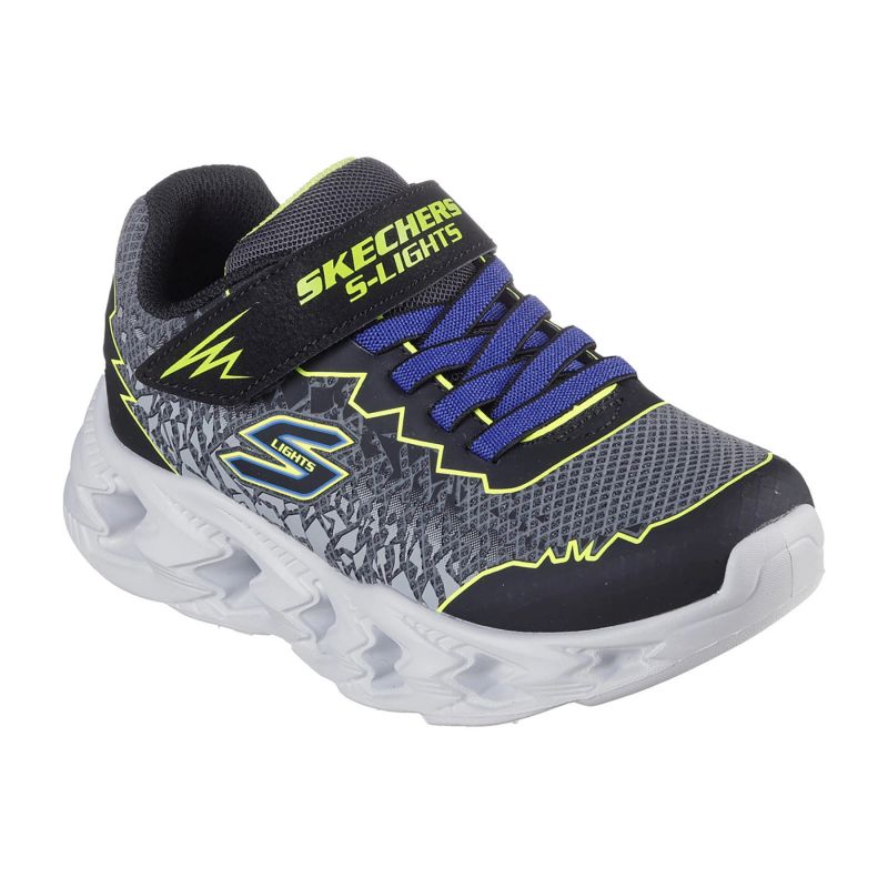 Skechers S Lights Vortex 2.0 Zorento Jr shoes 400603L-BKYL