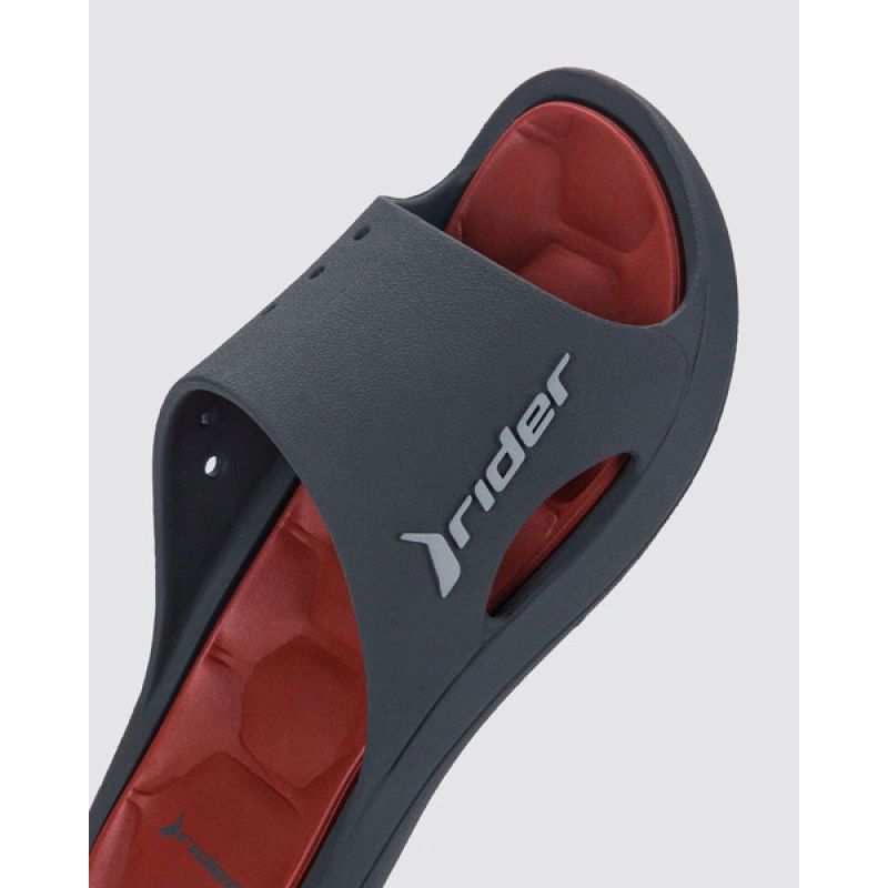 Rider shoes men's sports flip-flops Bay XIV Ad comfortable gray slippers