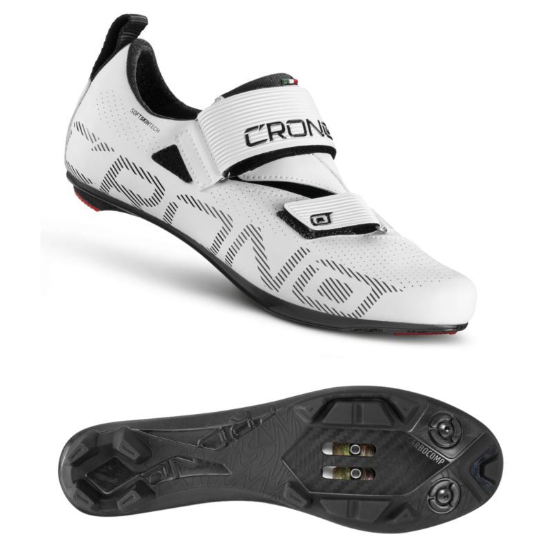 CRONO CT-1-20 triathlon shoes white 47 composite