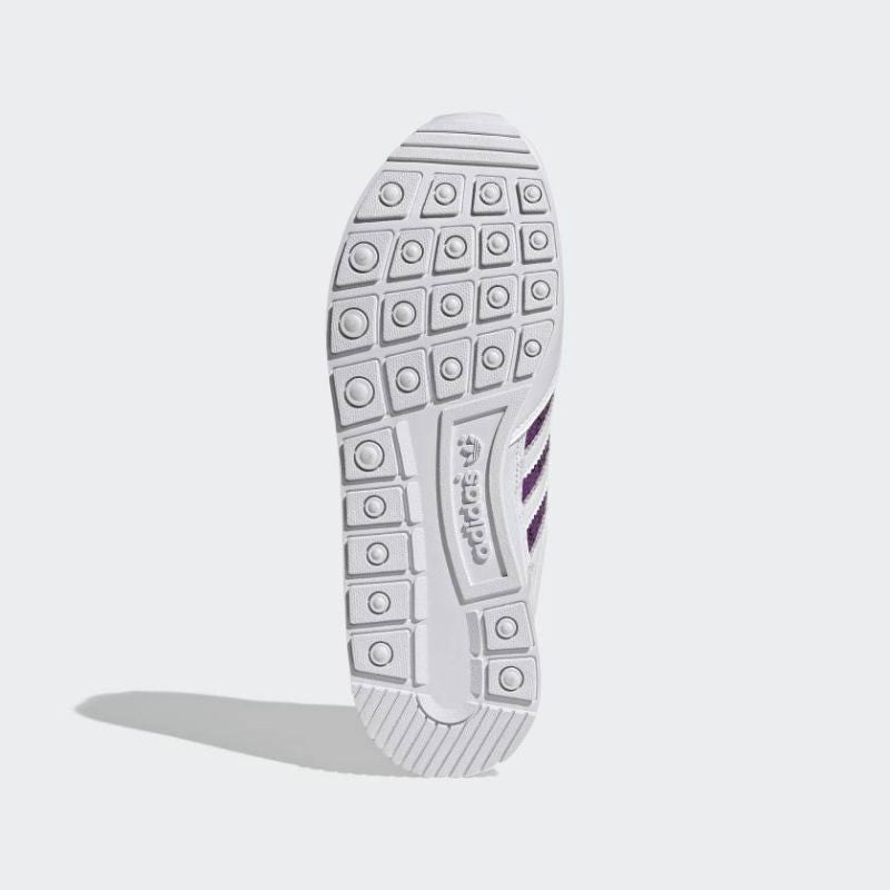 Adidas Originals ZX 500 Cloud White/Shock Purple women's shoes - G55663