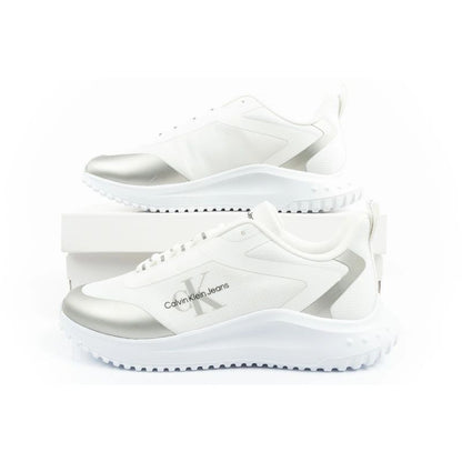 Calvin Klein Eva Runner women's shoes sports sneakers white fashionable