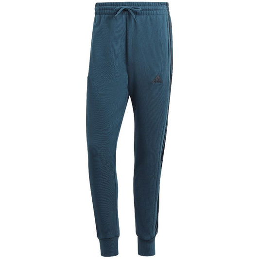 adidas Essentials French Terry Tapered Cuff 3-Stripes Pants M IJ8698