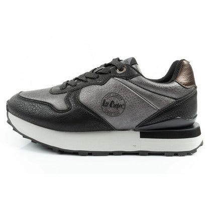 Lee Cooper sports shoes sneakers women's fashionable comfortable durable gray black