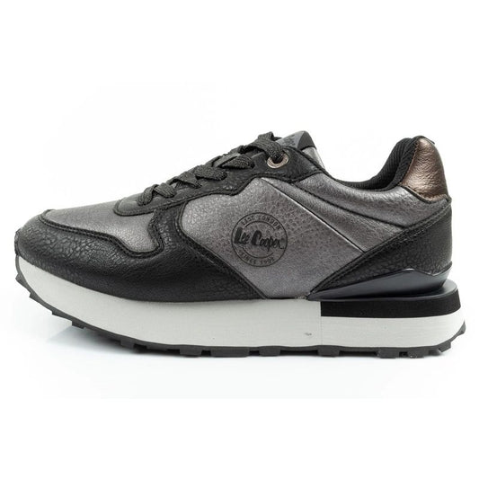 Lee Cooper sports shoes sneakers women's fashionable comfortable durable gray black