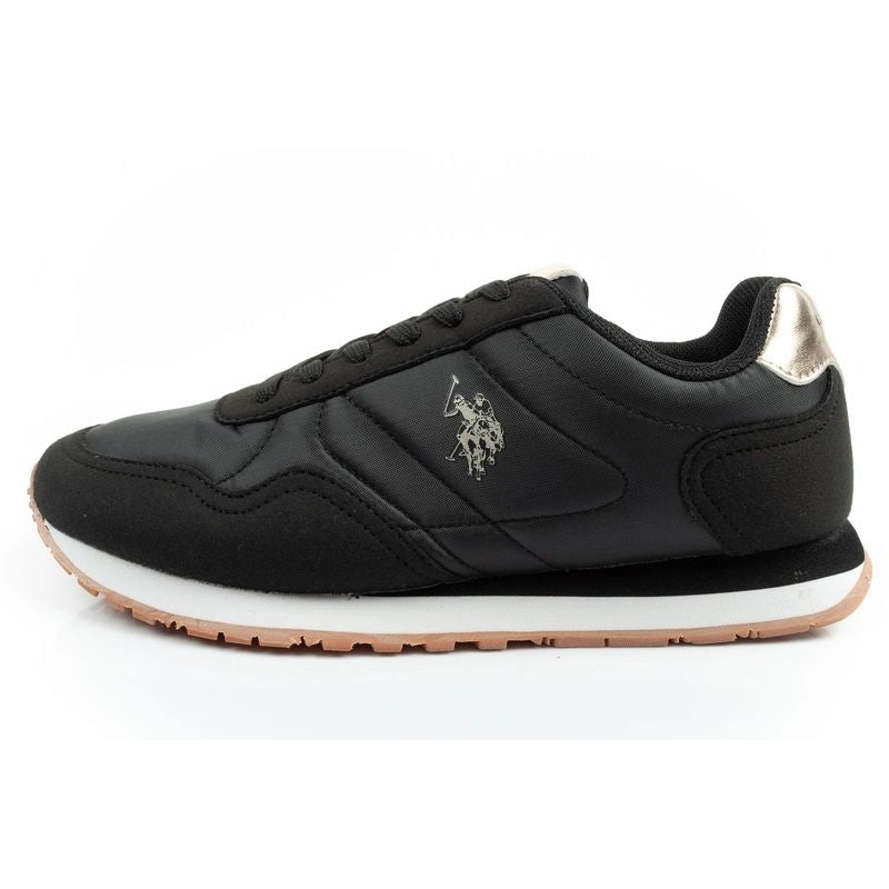 US Polo Assn sports shoes sneakers women's fashionable comfortable black