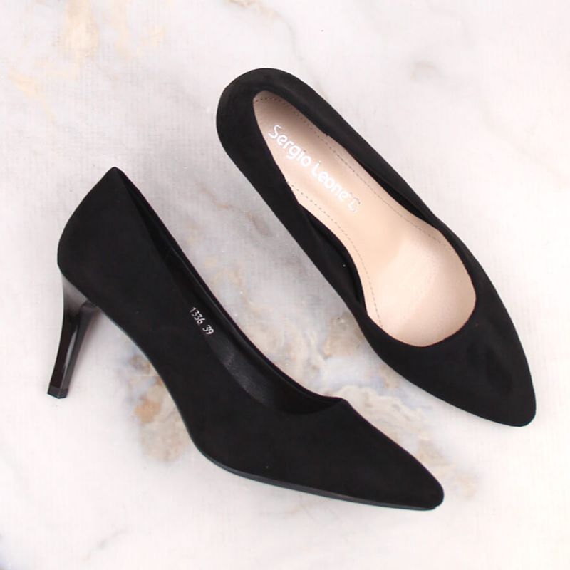 Sergio Leone W SK414C black high heels