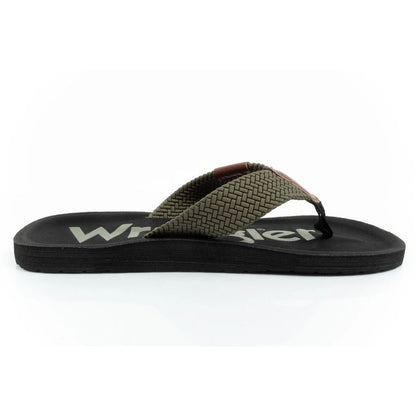 Wrangler men's shoes Zane Flipflop green flip-flops