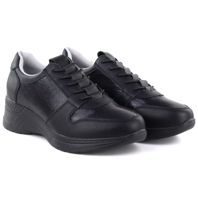 Women's sports shoes classic black M.Daszyński MR24129