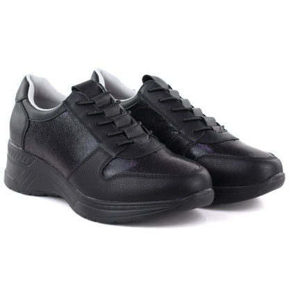 Women's sports shoes classic black M.Daszyński MR24129