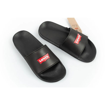 Levi's women's sports slippers comfortable fashionable black shoes