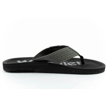 Wrangler men's Zane Flipflop shoes, gray flip-flops