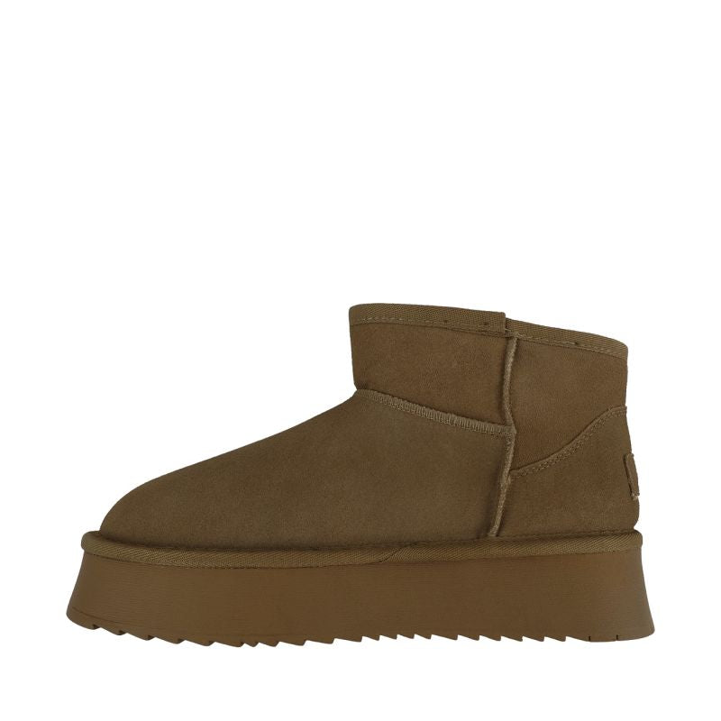 Women's leather shoes Solo Soprani Couture Hugh Platform olive SSW421P05 06