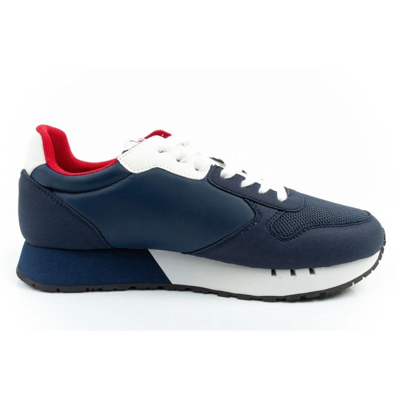 US Polo Assn sports shoes sneakers men's fashionable comfortable navy blue