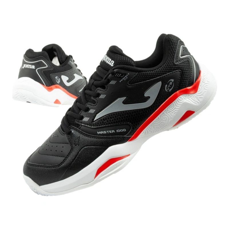 Joma Master men's padel sports shoes, tennis court shoes, black