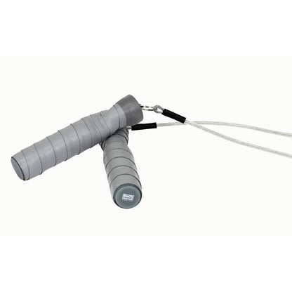Speed skipping rope with steel cable 138