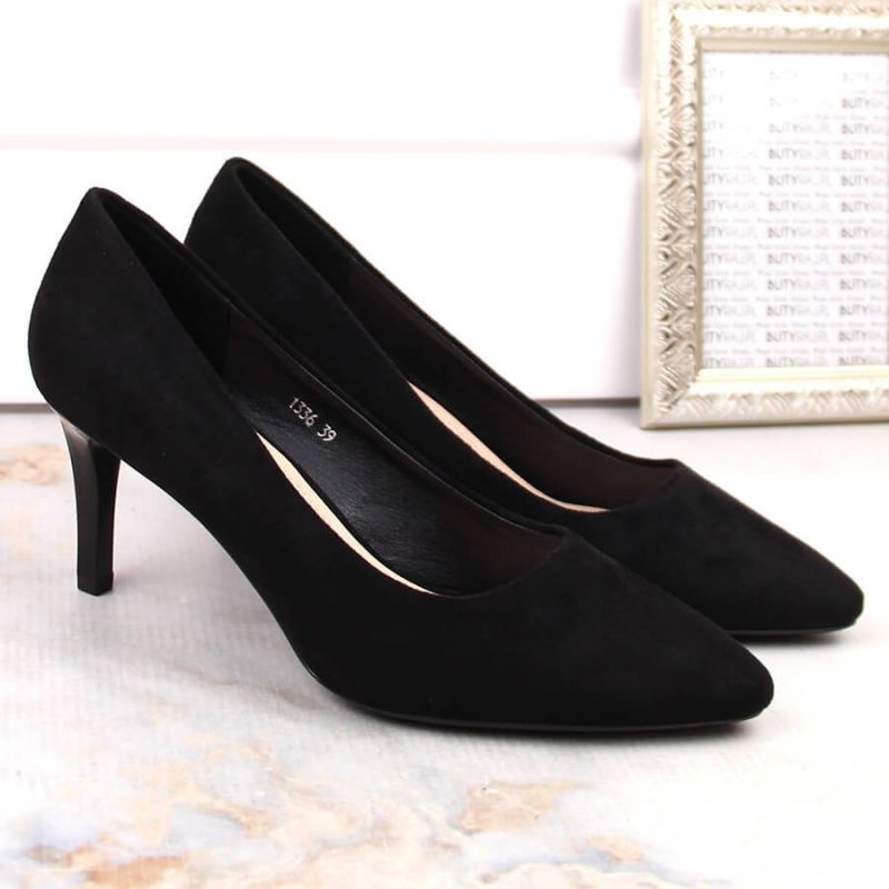 Sergio Leone W SK414C black high heels