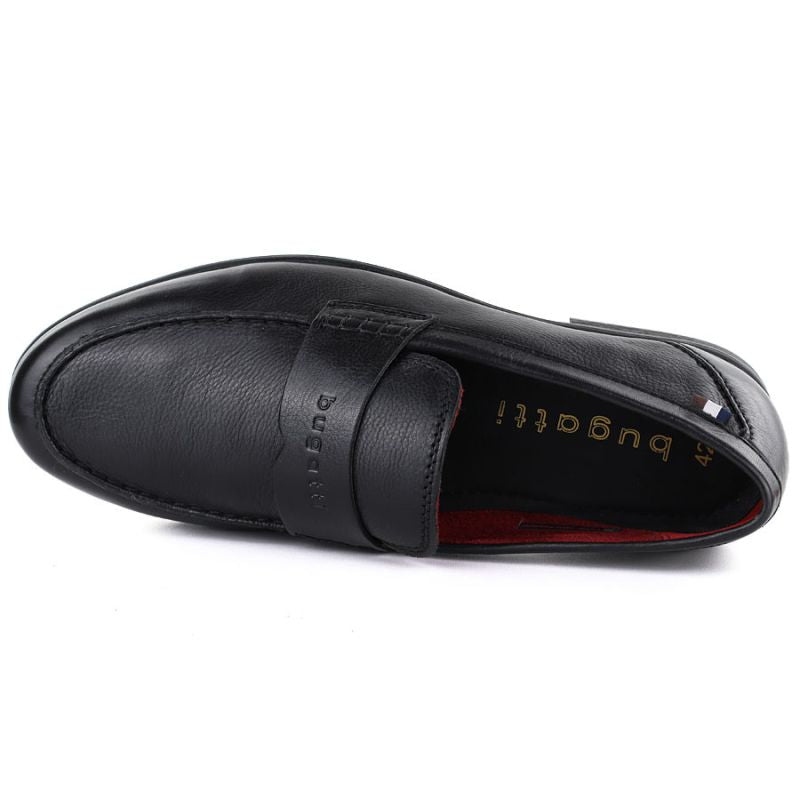 Men's black leather shoes Bugatti TT153105