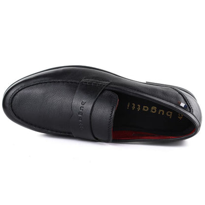 Men's black leather shoes Bugatti TT153105