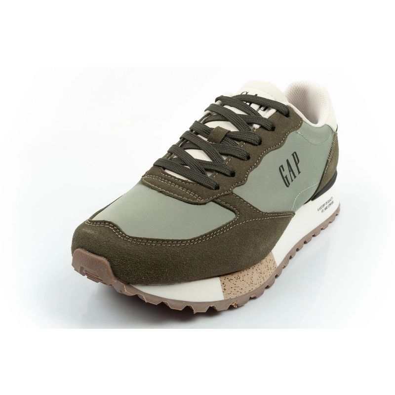 Gap men's sports shoes Osaka green sneakers comfortable fashionable