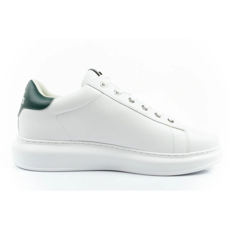 Karl Lagerfeld men's shoes sneakers Kapri natural leather white