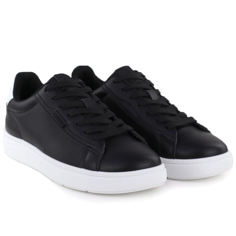 Men's sports shoes, eco-leather, black, Big Star TT174332