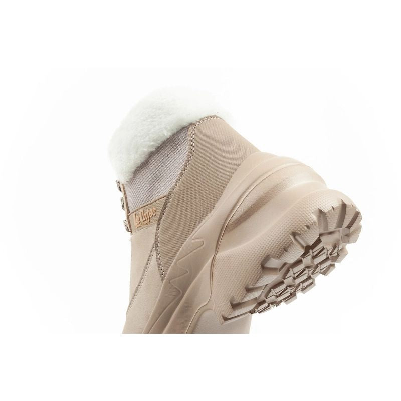 Lee Cooper women's winter trekking sports shoes Lee Cooper insulated beige