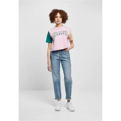 Karl Kani t-shirt Serif Crop Block Tee W 6130859
