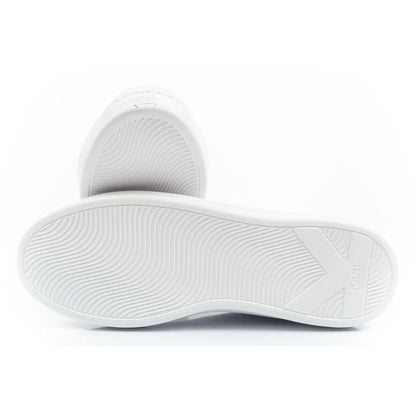 Karl Lagerfeld men's shoes sneakers Kapri natural leather white