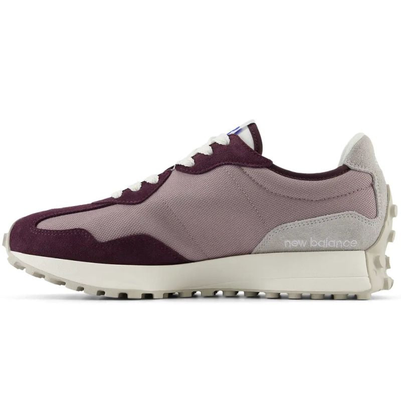 New Balance 327 sneakers, suede, purple, women's/men's sports shoes (U327CF)