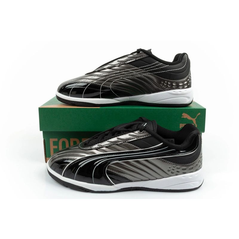 Puma V-S2 Goalgetter children's sneakers sports shoes fashionable silver