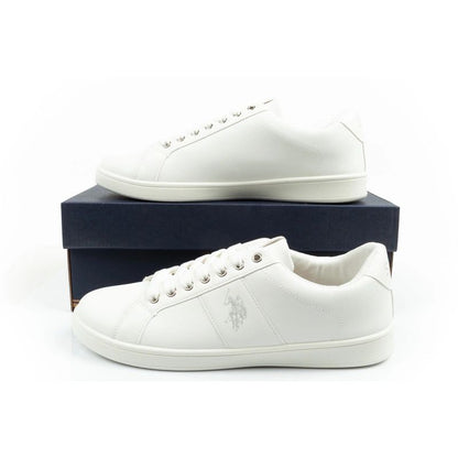 US Polo Assn. shoes sneakers men's fashionable white comfortable