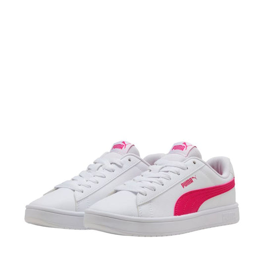 Puma Rickie Classic children's shoes white and pink 394252 24