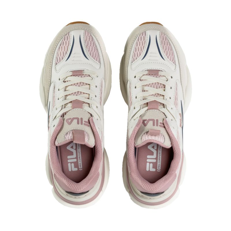 Fila Recade women's shoes beige and pink FFW0468 73164