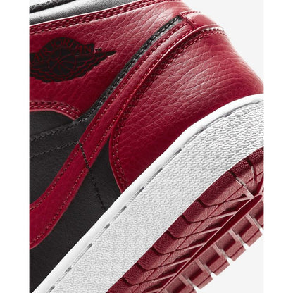 Air Jordan 1 Mid Banned GS retro shoes - 554725-074