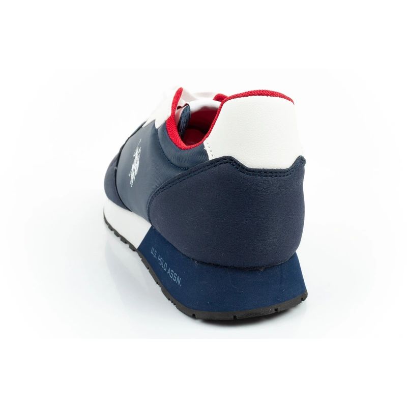 US Polo Assn sports shoes sneakers men's fashionable comfortable navy blue