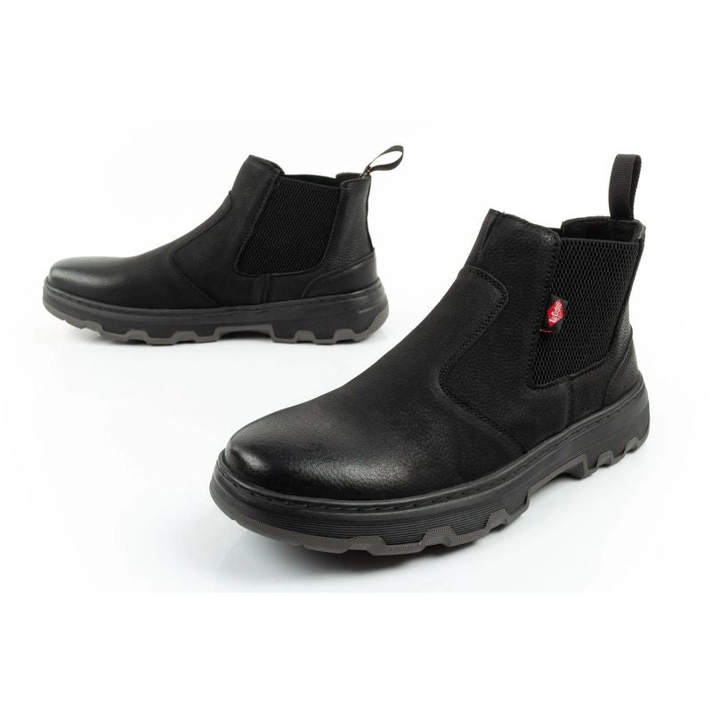 Lee Cooper men's shoes Chelsea boots elegant leather ankle boots