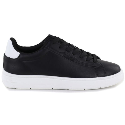 Men's sports shoes, eco-leather, black, Big Star TT174332