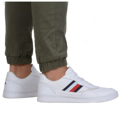 Tommy Hilfiger Court Cupsole Retro Lth Stripes M FM0FM04828YBS shoes