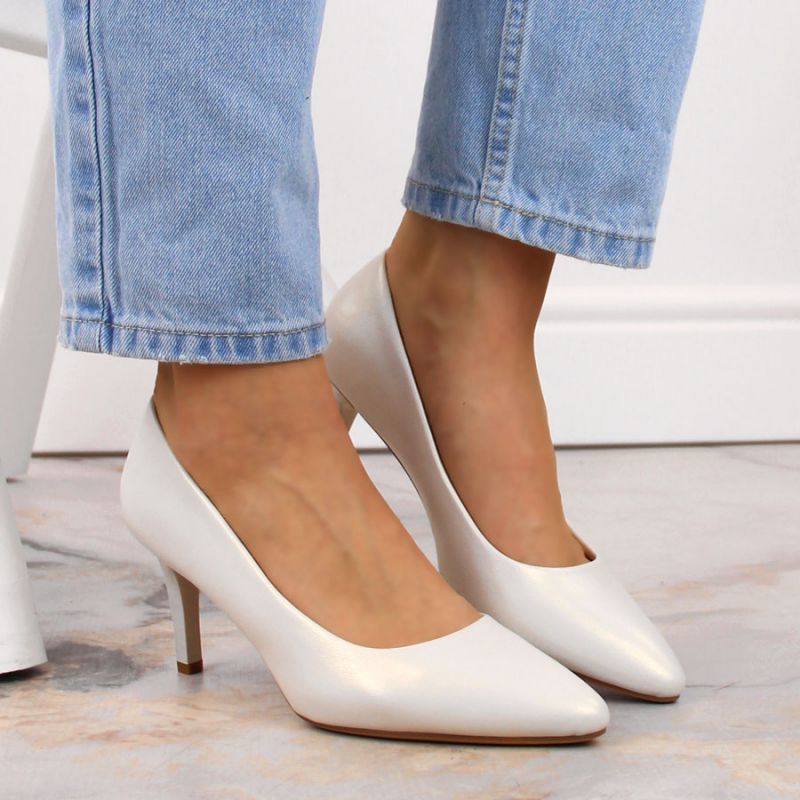 Sergio Leone W SK414D pearl high heels