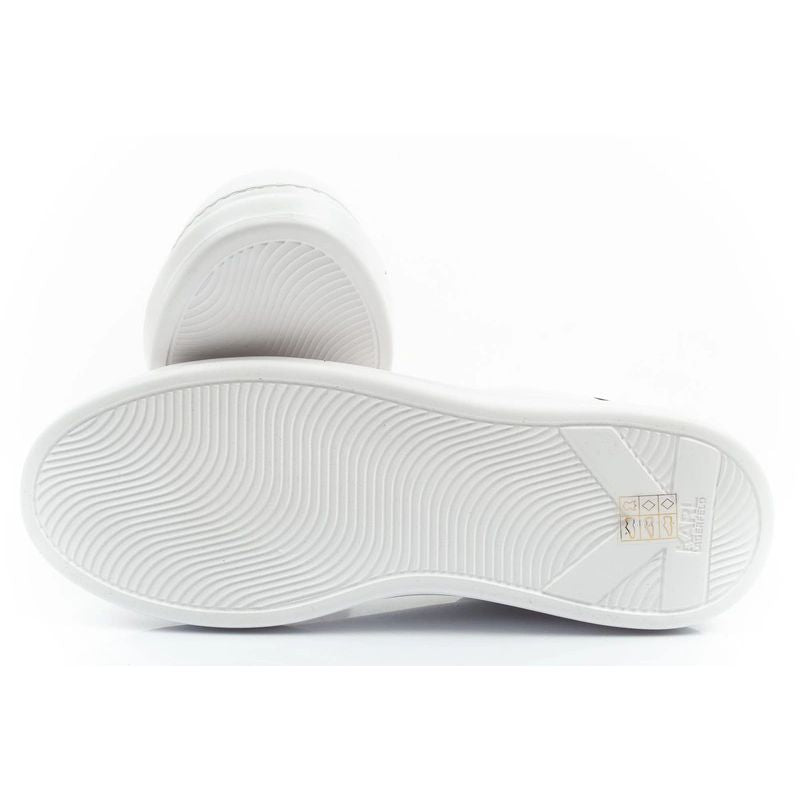 Karl Lagerfeld men's shoes sneakers Kapri natural leather white