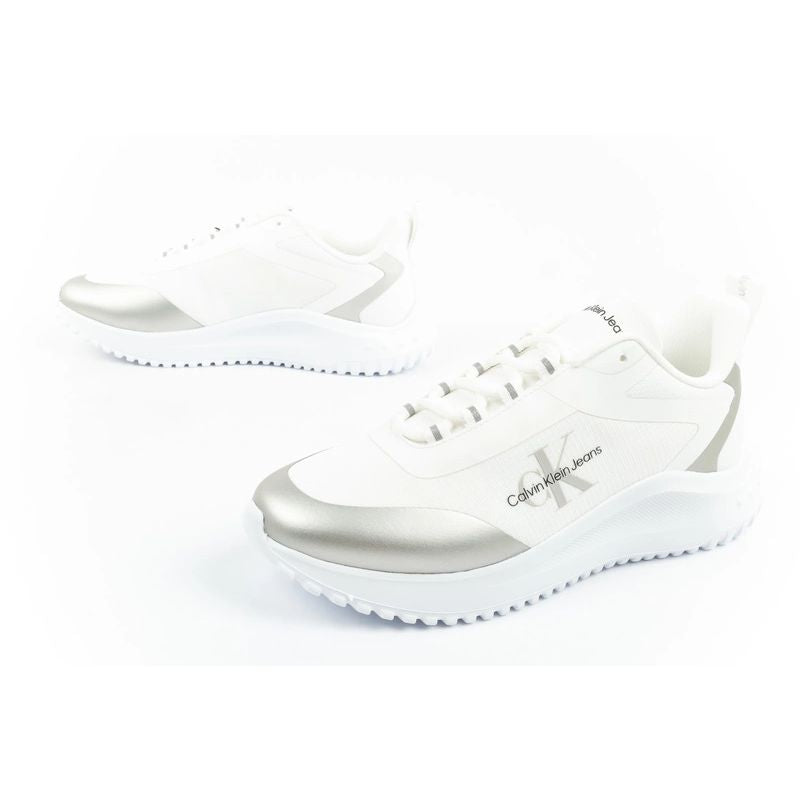 Calvin Klein Eva Runner women's shoes sports sneakers white fashionable