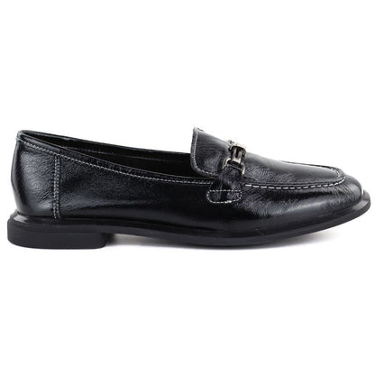 Women's leather shoes classic black Vinceza 86429