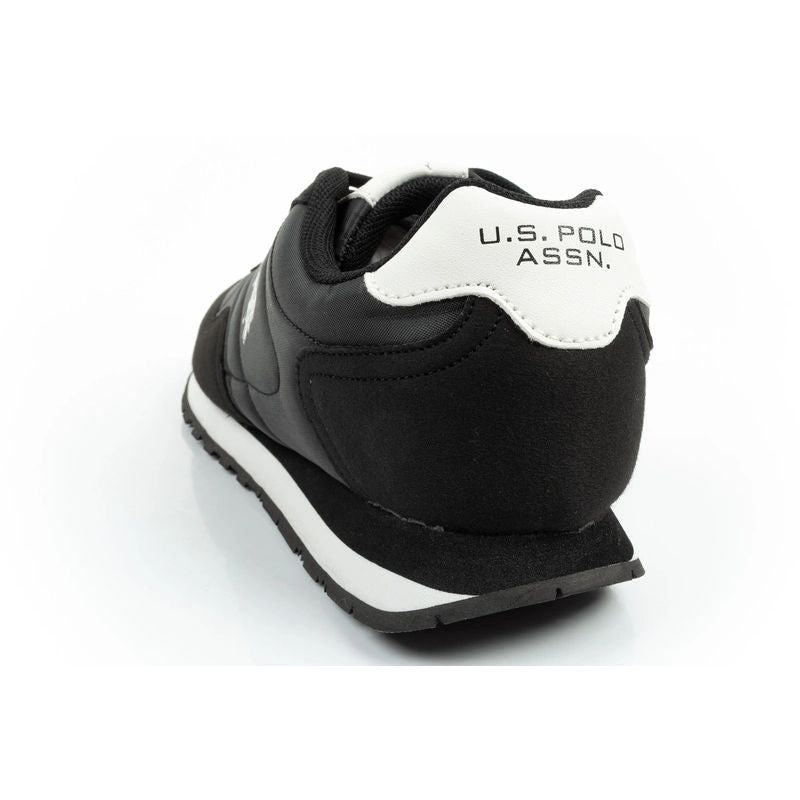 US Polo Assn sports shoes sneakers men's fashionable comfortable black