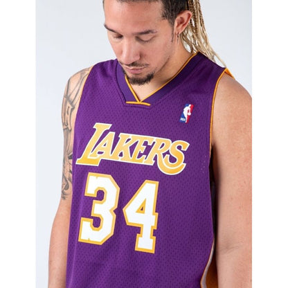 Mitchell & Ness Los Angeles Lakers NBA Swingman Jersey Lakers 99-00 Shaquille O`Neal SMJYGS18447-LALPURP99SON