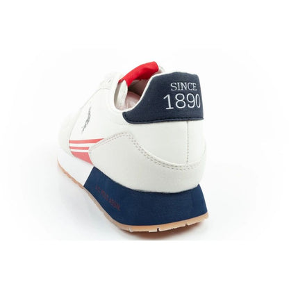 US Polo Assn sports shoes sneakers men's fashionable comfortable white