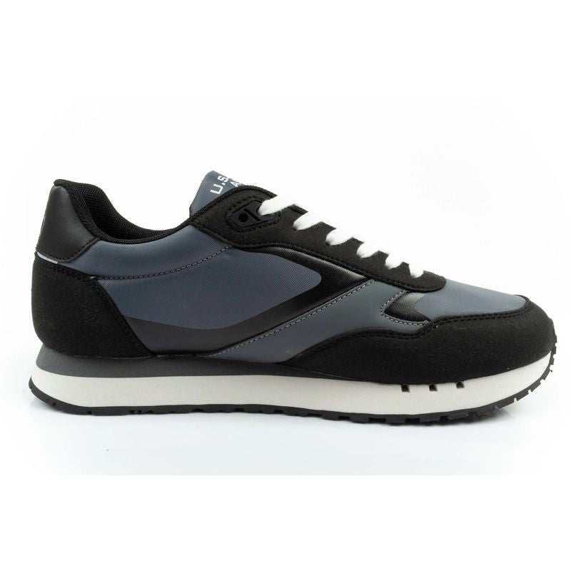US Polo Assn sports shoes sneakers men's fashionable comfortable gray