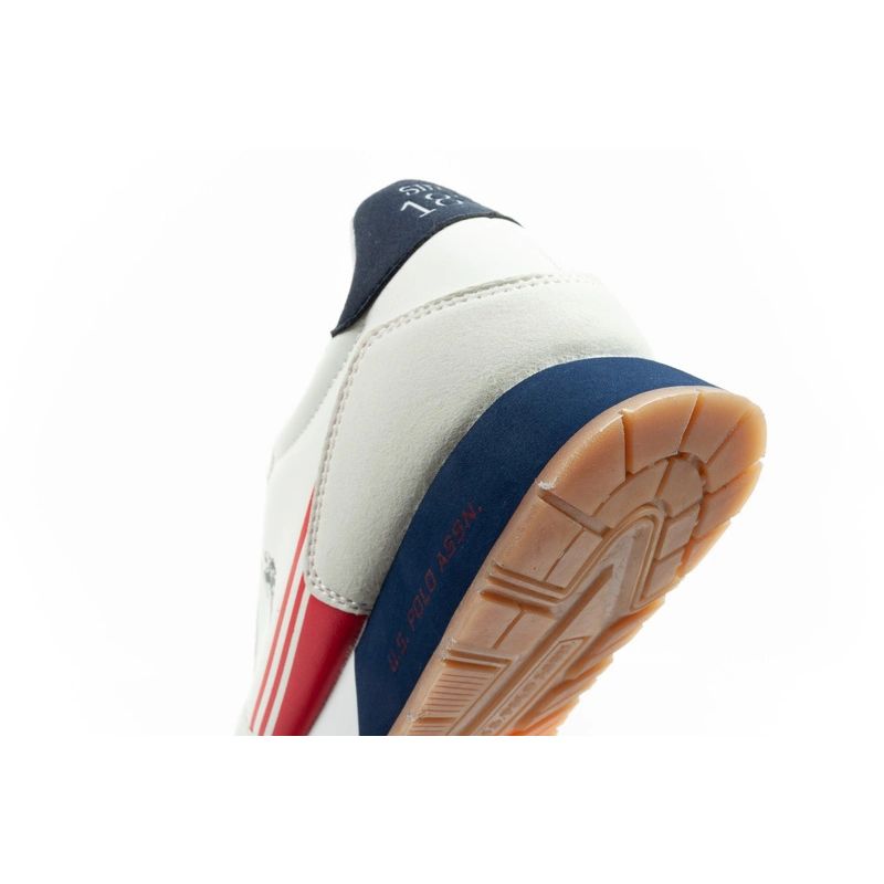 US Polo Assn sports shoes sneakers men's fashionable comfortable white