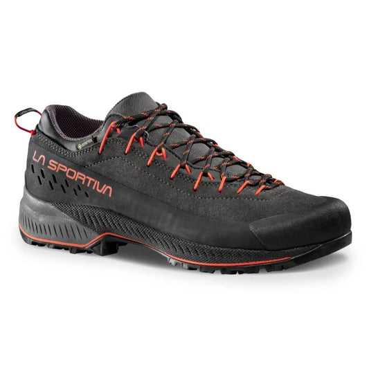 La Sportiva TX4 Evo GTX approach shoes - carbon/tomato