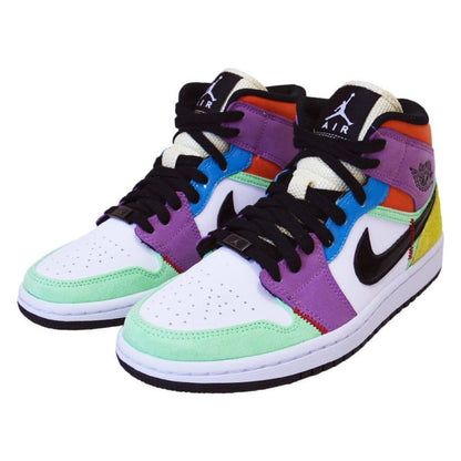 Air Jordan 1 Mid SE Multi-Color shoes - CW1140-100