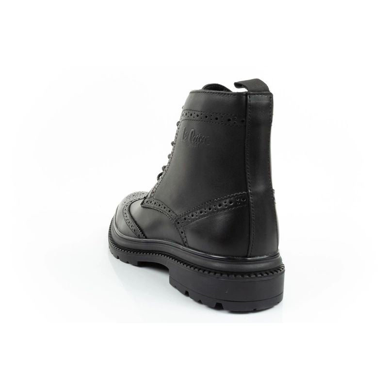 Lee Cooper men's shoes Chelsea boots elegant leather black